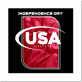 independence day united states of america Posters and Art